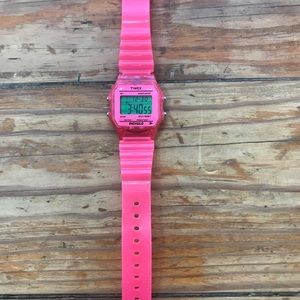 Timex Hot Pink Indiglo Watch